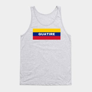 Guatire City in Venezuelan Flag Colors Tank Top